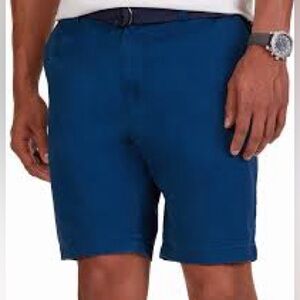 Nautica 36 Shorts Deck Short Classic Fit Stretch Bohman Teal pockets NWT